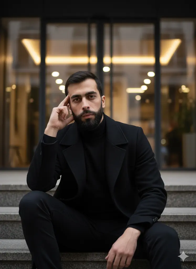 A cinematic urban portrait